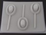 3535 Cowboy Hat Chocolate or Hard Candy Lollipop Mold